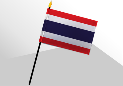 Thailand small standard flag 4x6