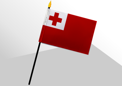 Tonga small standard flag 4x6