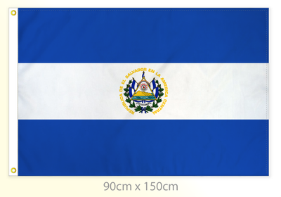 Salvador flag large 36x60