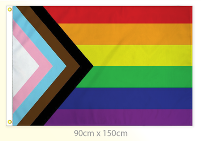 Inclusive Pride Flag Large 36x60