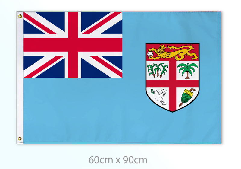 Fiji medium flag 24x36