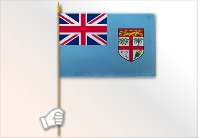 Fiji medium flag 12x18