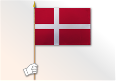 Denmark flag medium 12x18