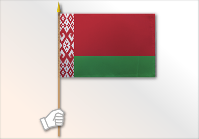 Belarus flag medium 12x18
