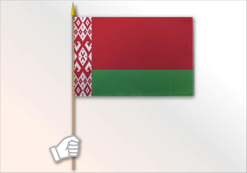 Belarus flag medium 12x18