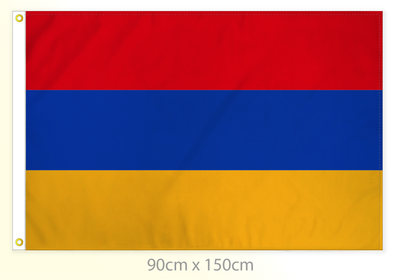 Armenia flag large 36x60