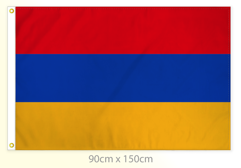 Armenia flag large 36x60
