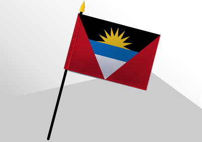 Antigua and Barbuda small standard flag 4x6