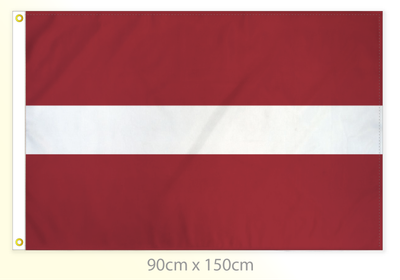 Latvia flag large 36x60