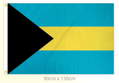 Bahamas flag large 36x60