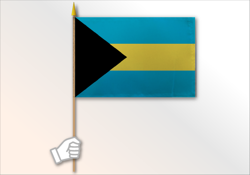 Bahamas flag medium 12x18