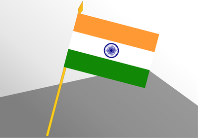 India small economic flag 4x6
