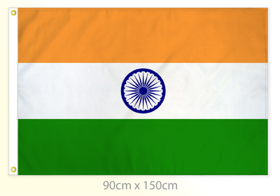 India flag large 36x60
