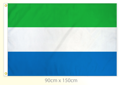 Sierra Leone flag large 36x60