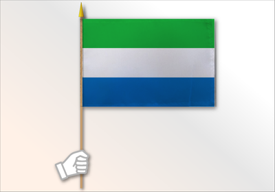 Sierra Leone medium flag 12x18