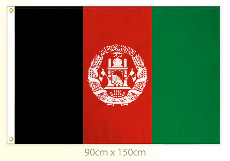 Afghanistan flag large 36x60