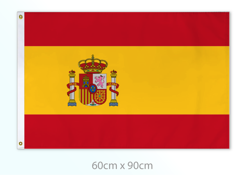 Spain flag medium 24x36