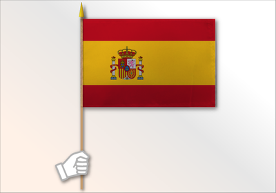 Spain flag medium 12x18