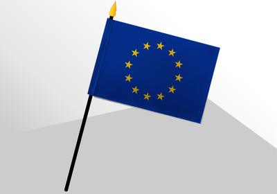 European Union small standard flag 4x6