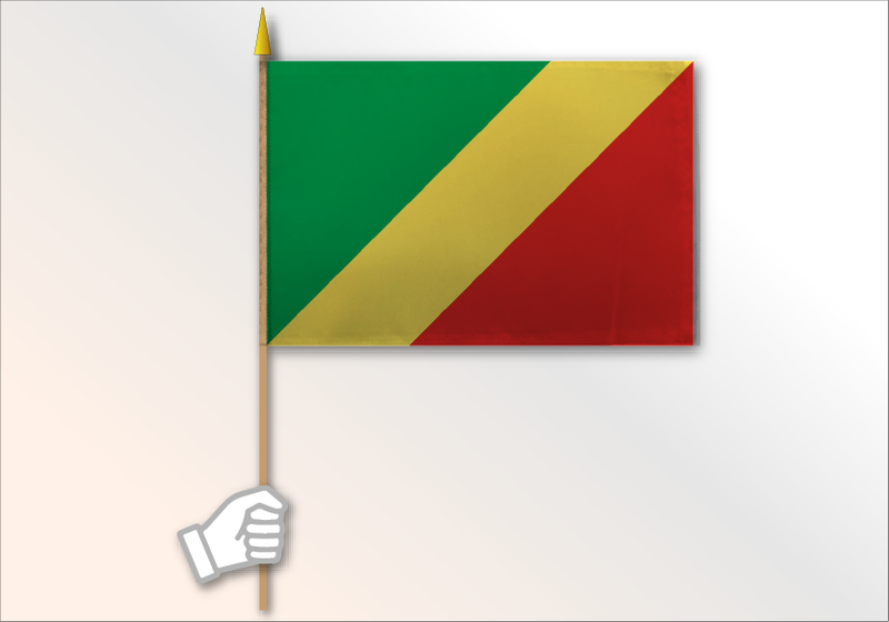 Republic of Congo flag medium 12x18