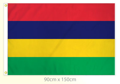 Mauritius flag large 36x60