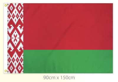 Belarus flag large 36x60