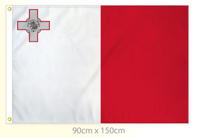 Malta flag large 36x60