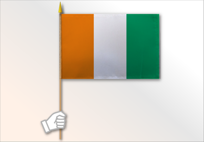 Ivory Coast medium flag 12x18