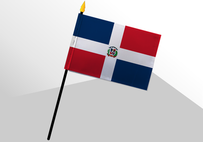 Dominican Republic small standard flag 4x6