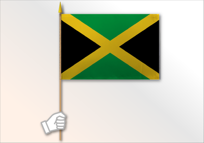 Jamaica flag medium 12x18