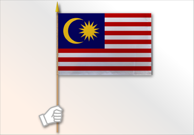 Malaysia flag medium 12x18