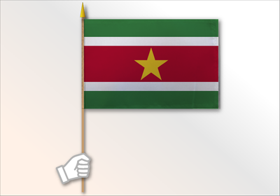 Suriname medium flag 12x18