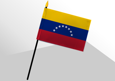 Venezuela small standard flag 4x6