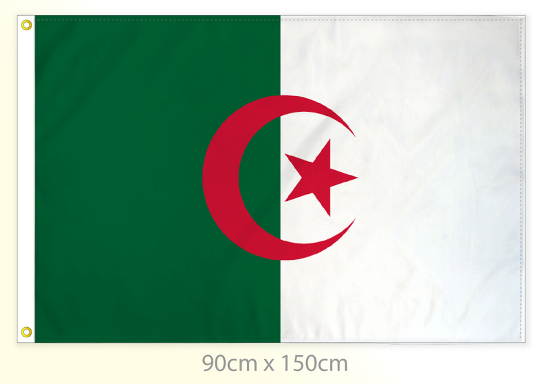 Algeria flag large 36x60