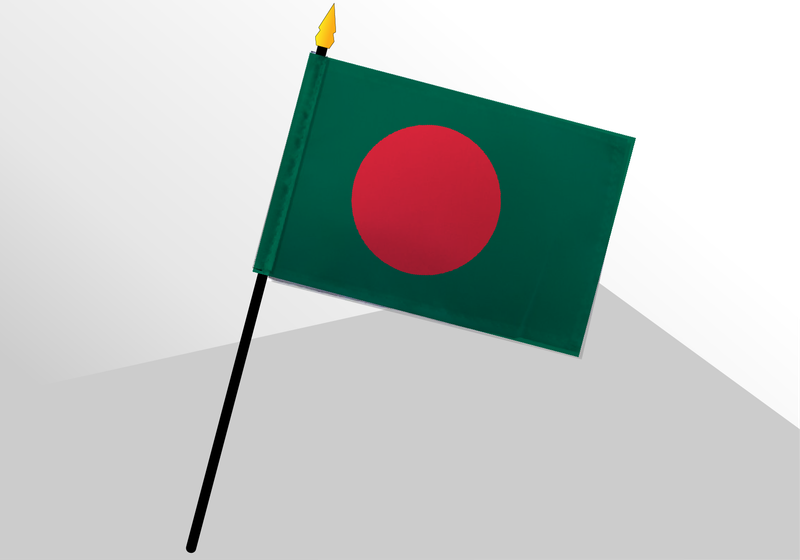 Bangladesh small standard flag 4x6