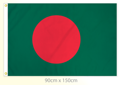 Bangladesh flag large 36x60