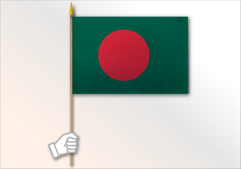 Bangladesh flag medium 12x18