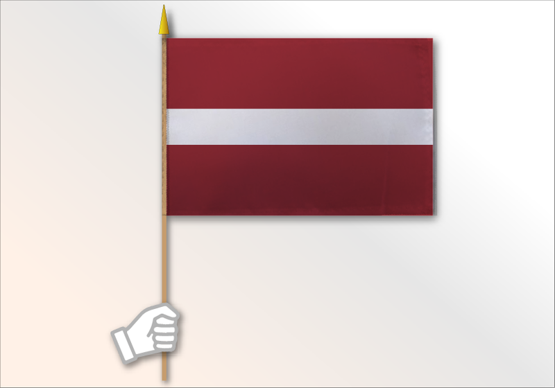 Latvia medium flag 12x18
