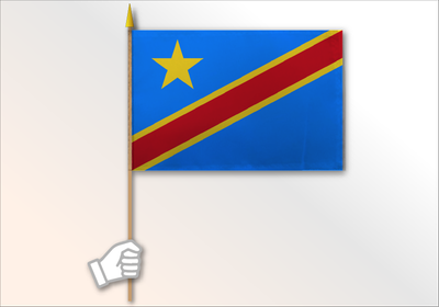Democratic Republic of Congo flag medium 12x18