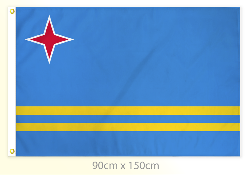Aruba flag large 36x60