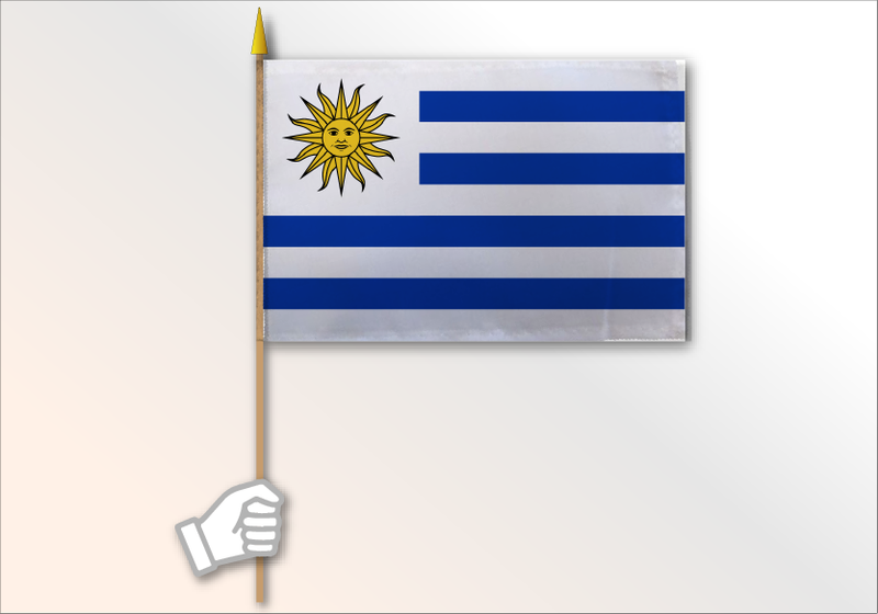 Uruguay flag medium 12x18