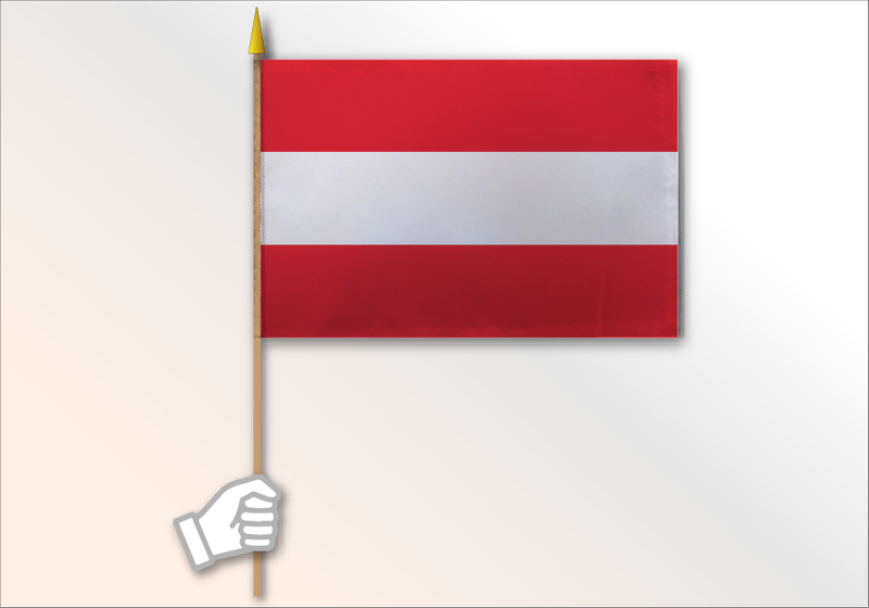 Austria flag medium 12x18