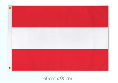 Austria flag medium 24x36