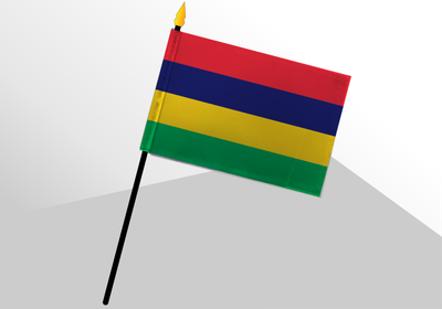 Mauritius small standard flag 4x6