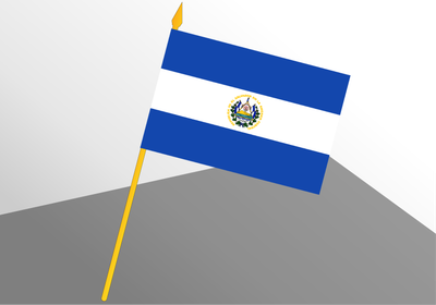 Salvador small economic flag 4x6