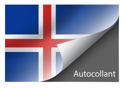 Standard Iceland sticker