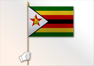 Zimbabwe flag medium 12x18