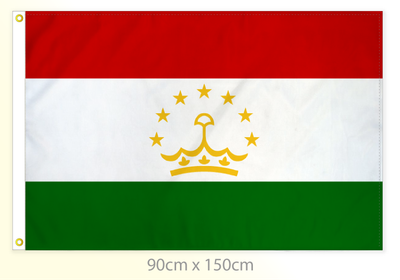 Tajikistan flag large 36x60
