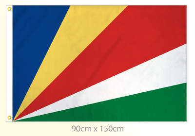 Seychelles flag large 36x60