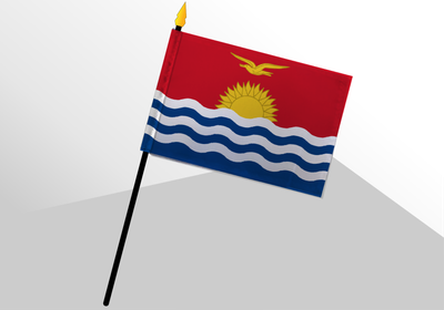 Kiribati small standard flag 4x6
